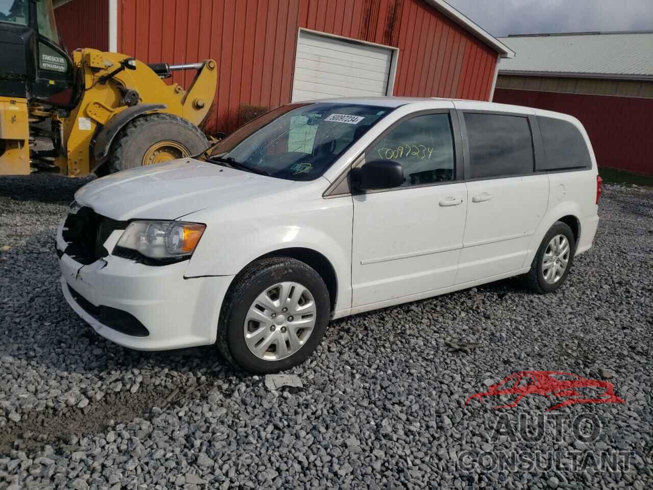 DODGE CARAVAN 2017 - 2C4RDGBG8HR550109