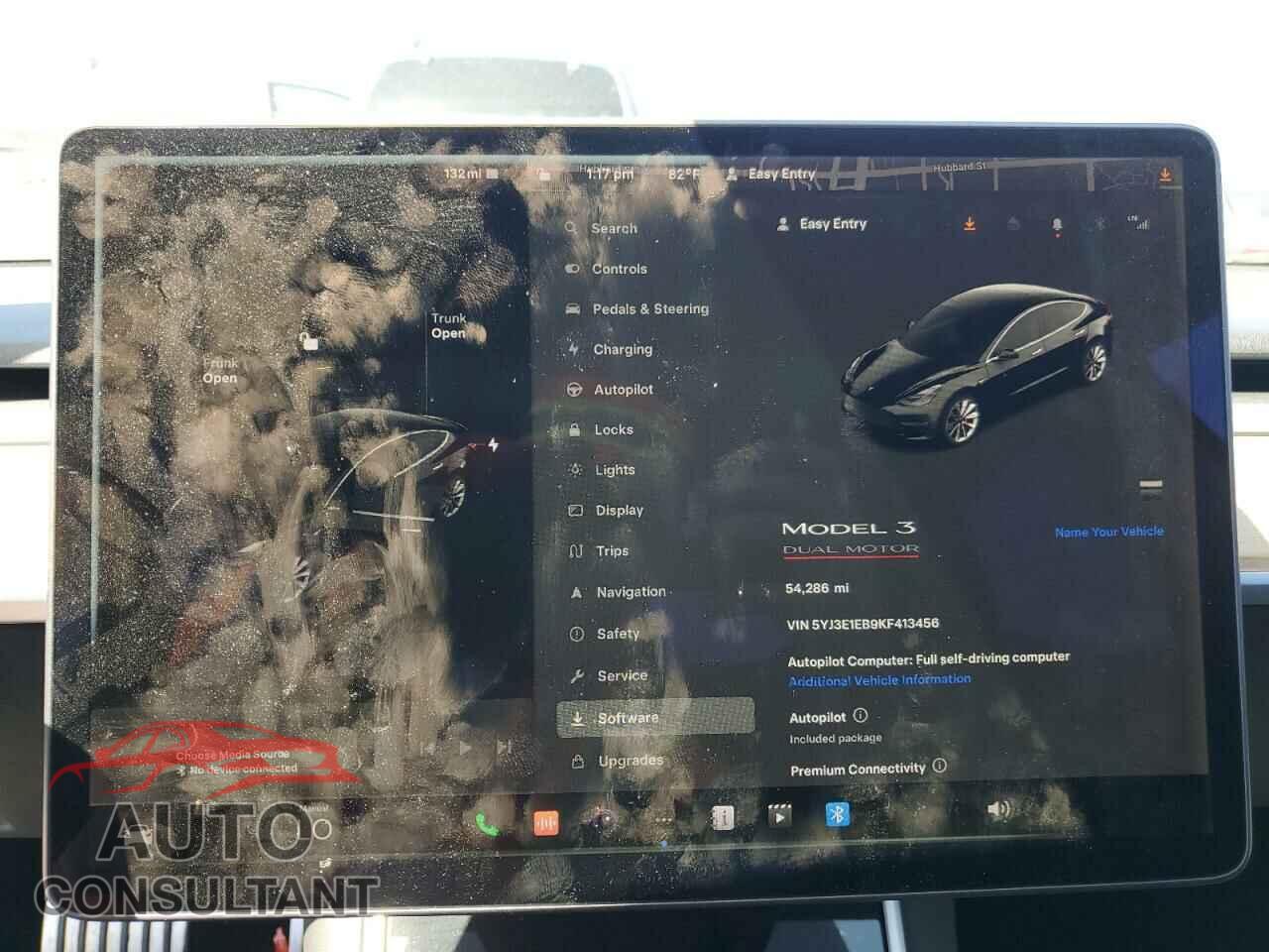 TESLA MODEL 3 2019 - 5YJ3E1EB9KF413456