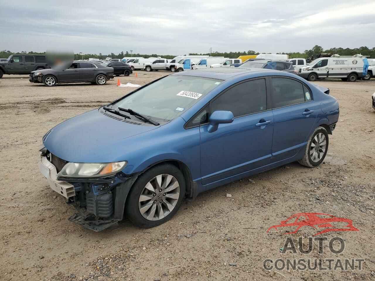 HONDA CIVIC 2010 - 19XFA1F83AE045422