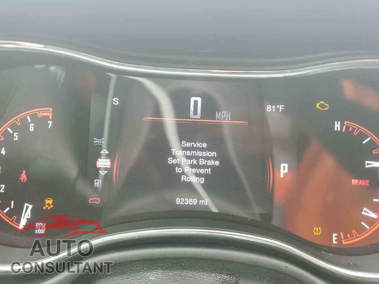 DODGE DURANGO 2017 - 1C4RDJAG7HC945535