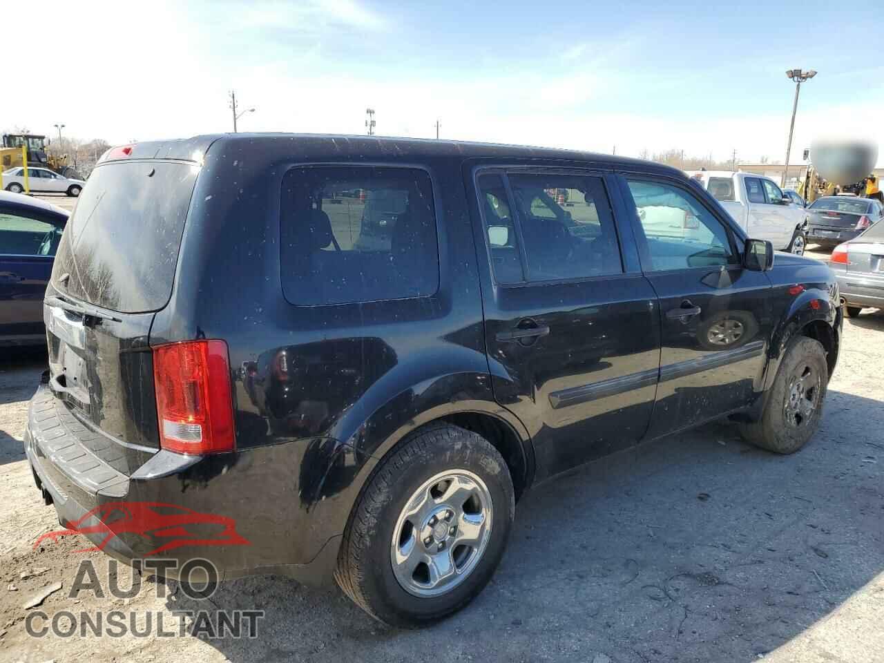 HONDA PILOT 2013 - 5FNYF3H2XDB032129
