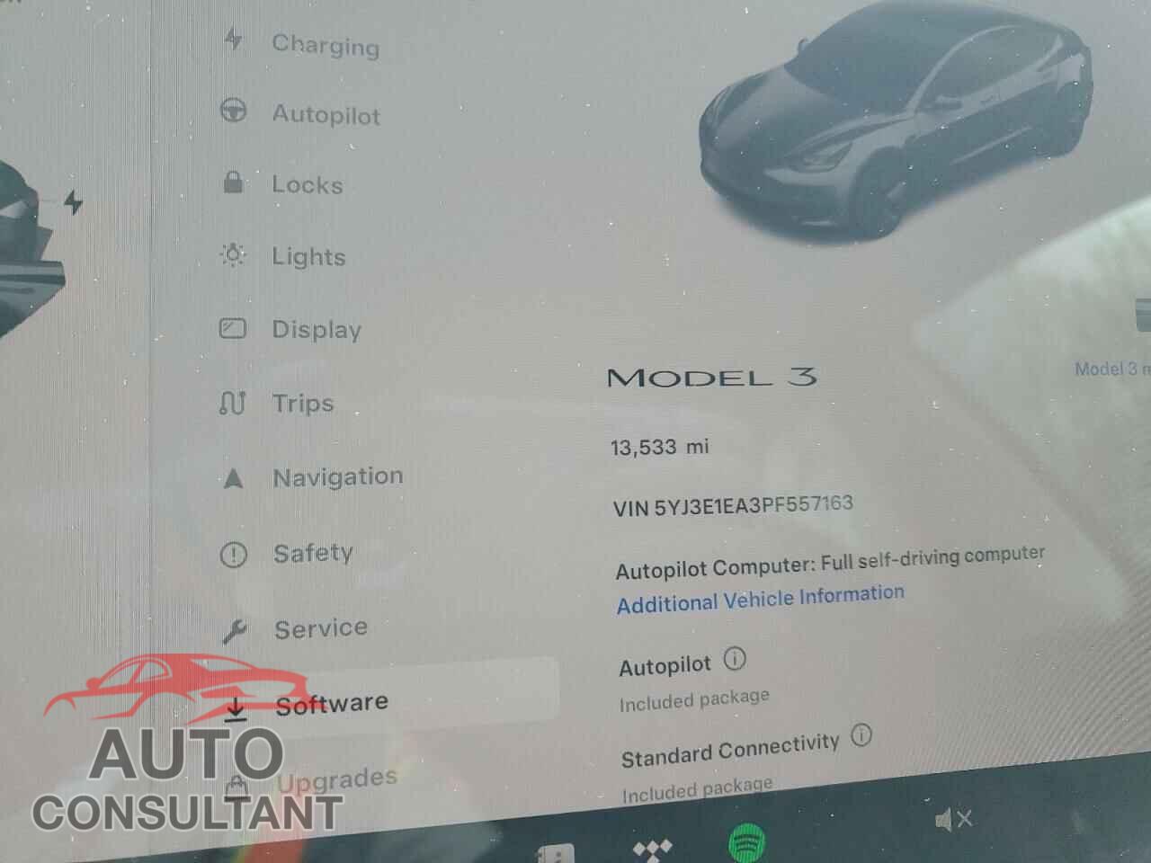 TESLA MODEL 3 2023 - 5YJ3E1EA3PF557163