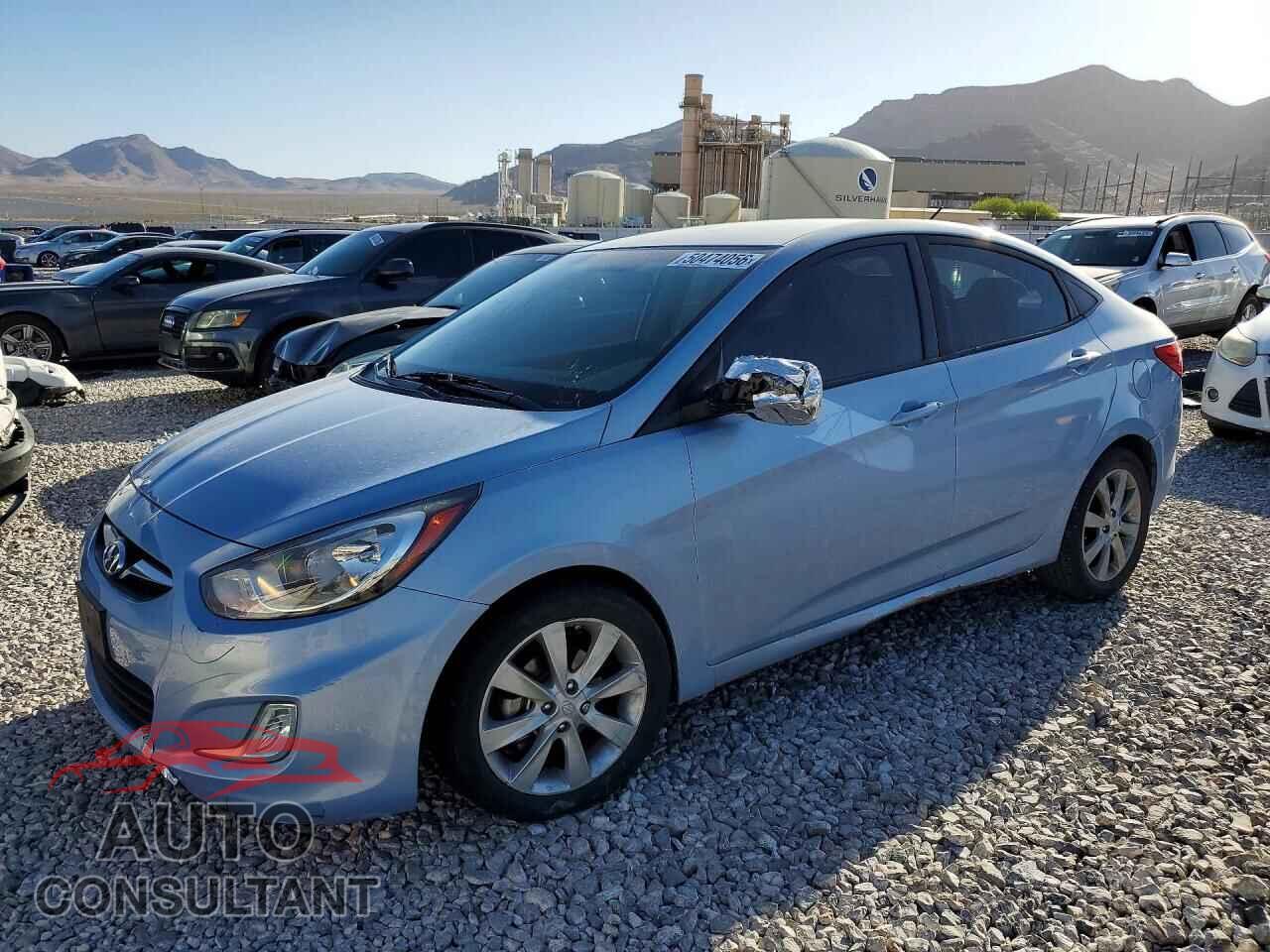 HYUNDAI ACCENT 2012 - KMHCU4AE6CU075829