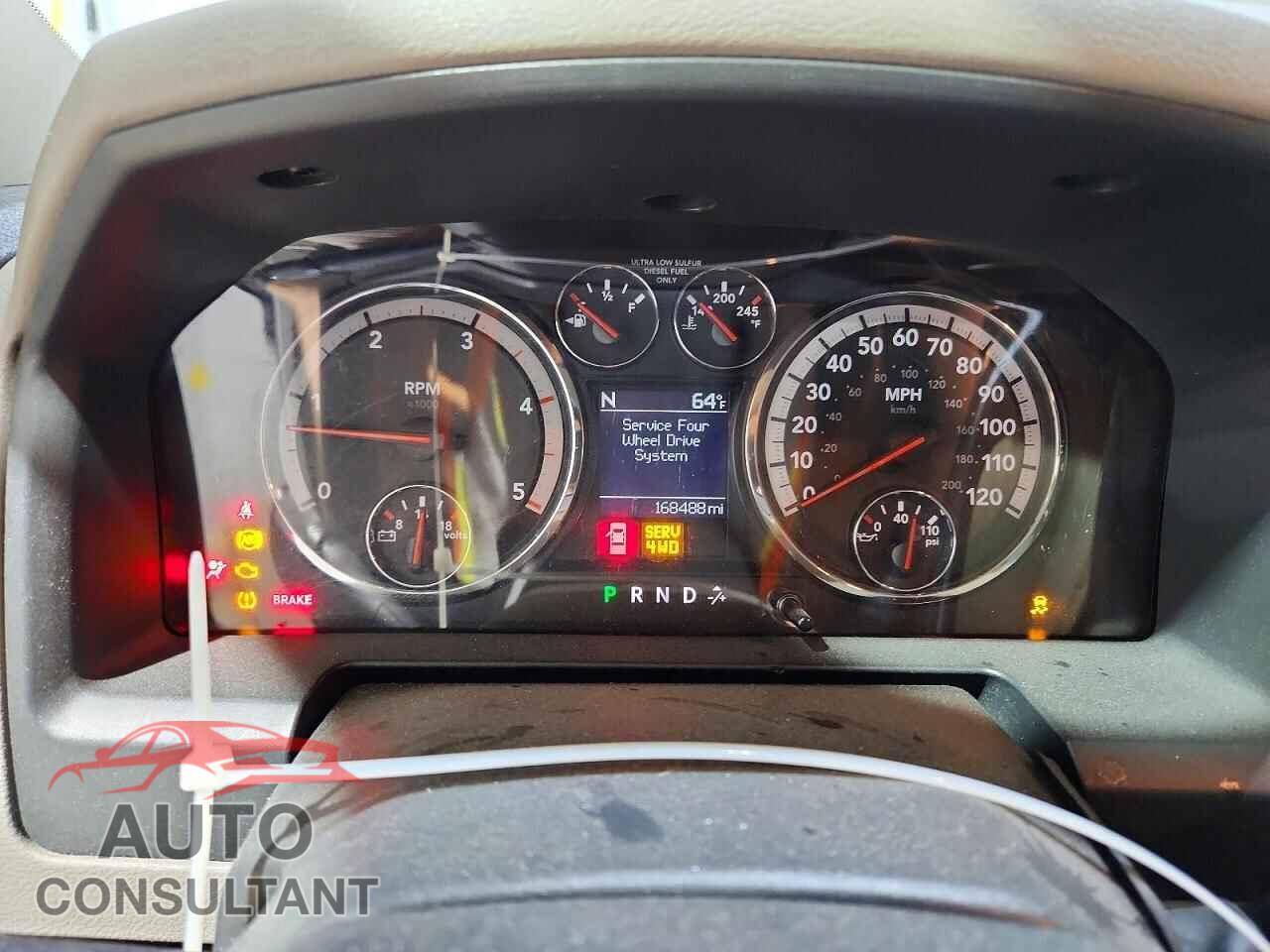 DODGE RAM 2500 2012 - 3C6UD5DL5CG257119