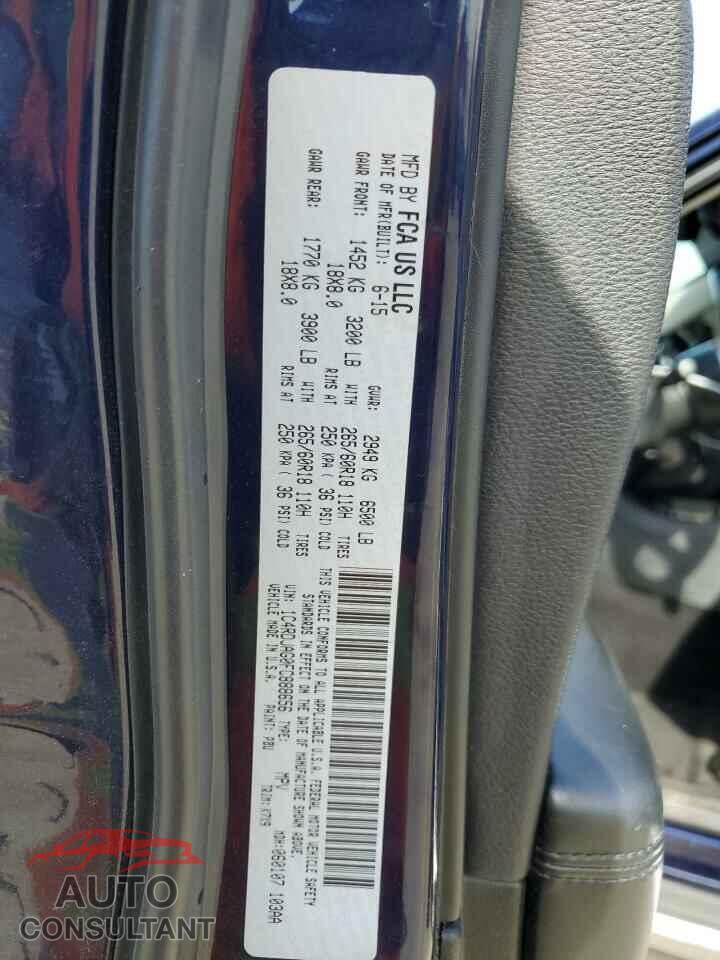 DODGE DURANGO 2015 - 1C4RDJAG0FC888656