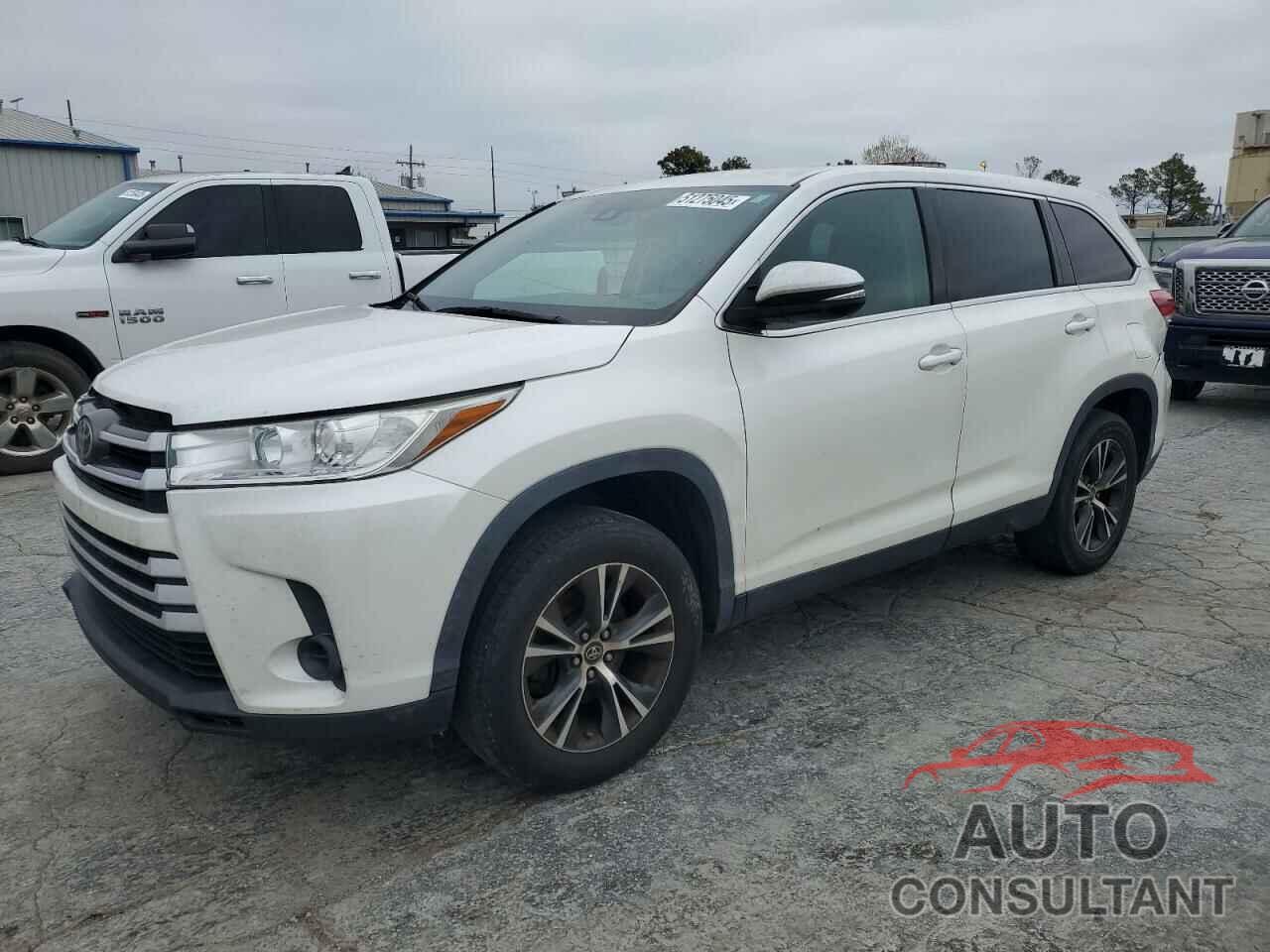 TOYOTA HIGHLANDER 2019 - 5TDZARFH1KS052212