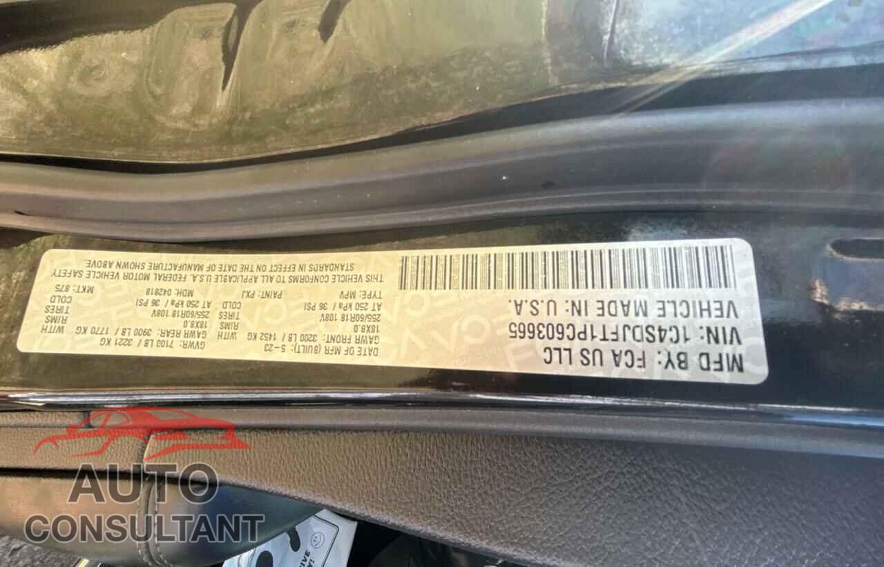 DODGE DURANGO 2023 - 1C4SDJFT1PC603665