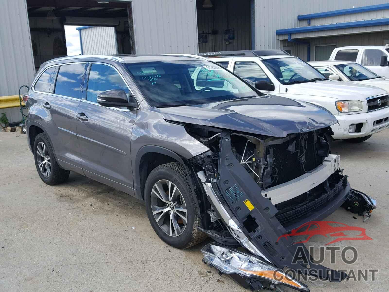 TOYOTA HIGHLANDER 2016 - 5TDKKRFH4GS151399