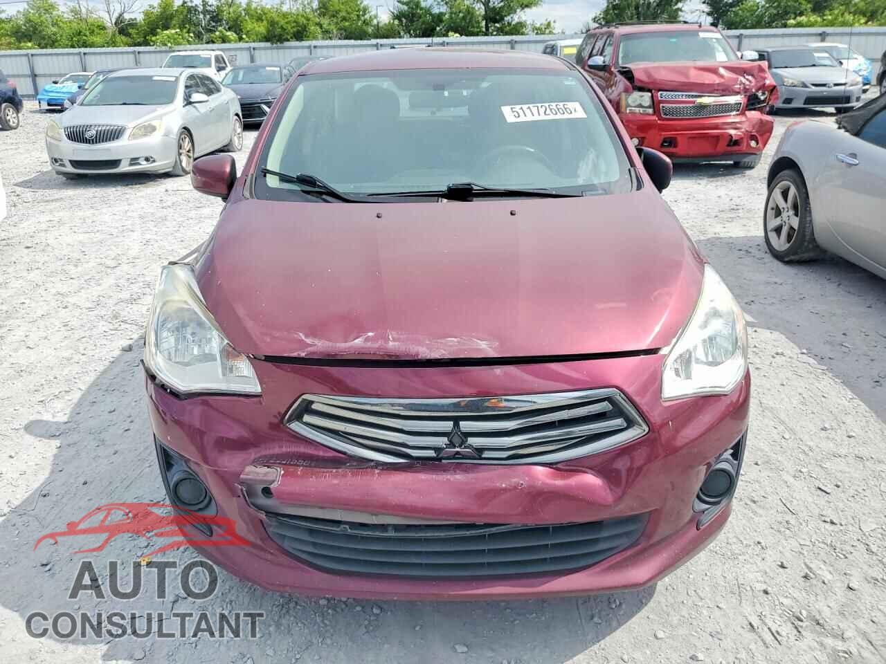MITSUBISHI MIRAGE 2017 - ML32F3FJ2HH003166