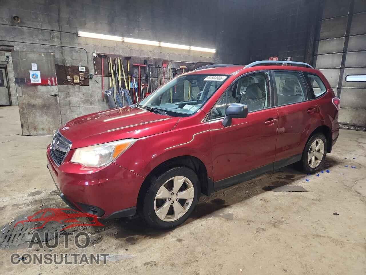 SUBARU FORESTER 2015 - JF2SJABC9FH510992