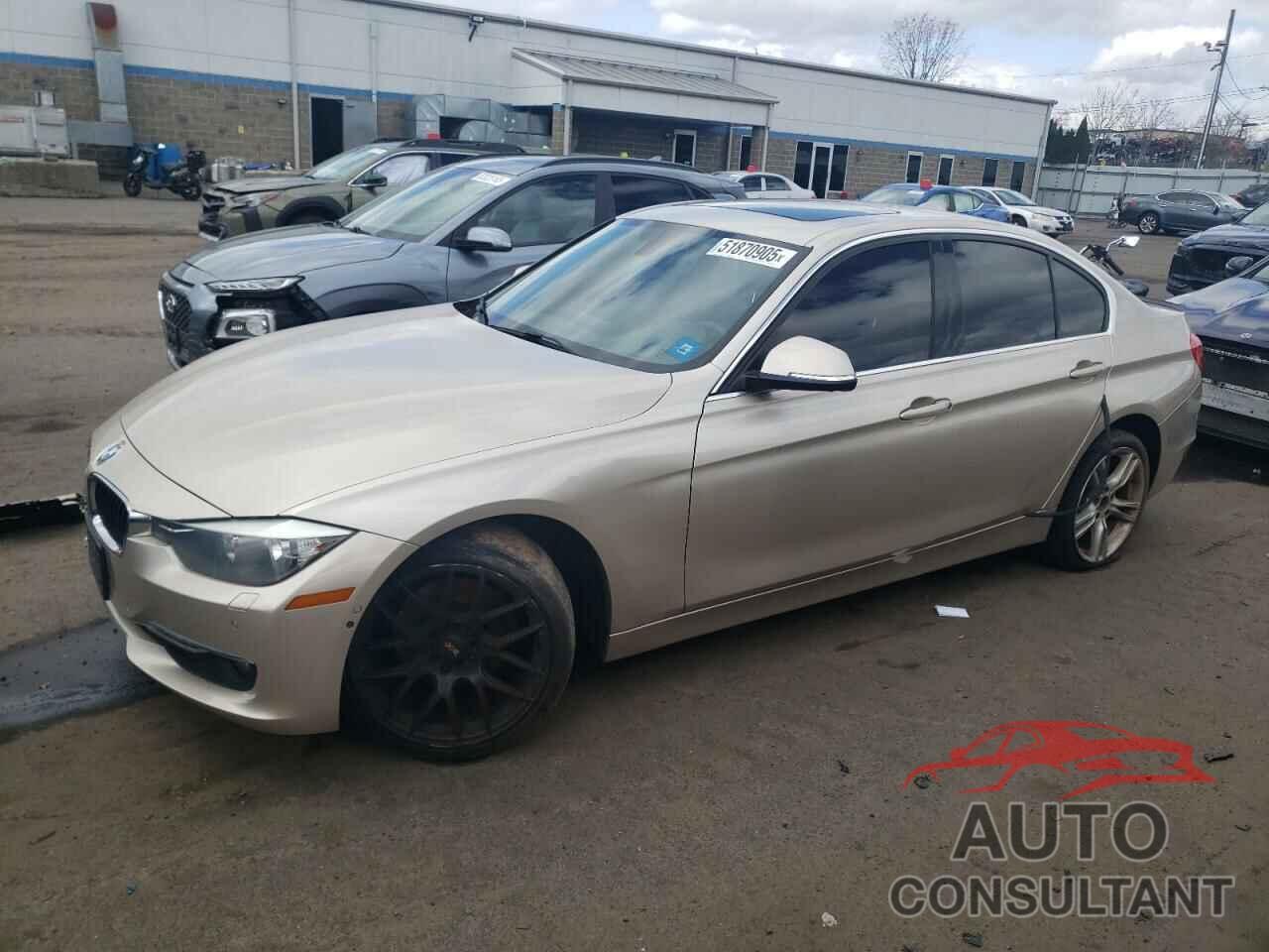 BMW 3 SERIES 2014 - WBA3B5C59EP652476