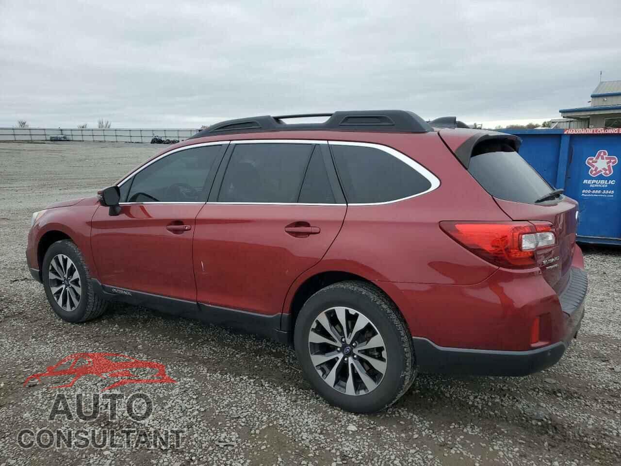 SUBARU OUTBACK 2017 - 4S4BSANC2H3376930