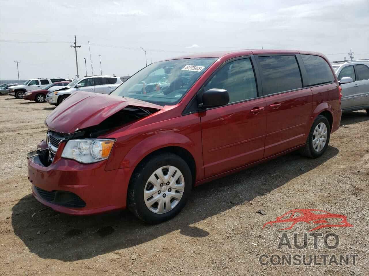 DODGE CARAVAN 2016 - 2C4RDGBG6GR227854