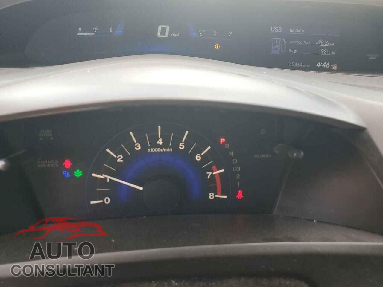 HONDA CIVIC 2012 - 19XFB2F56CE342616