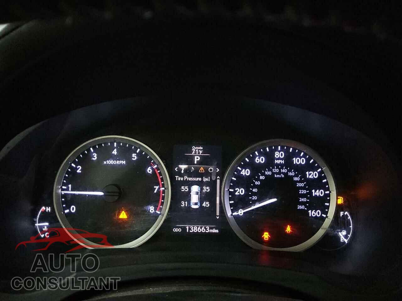 LEXUS IS 2016 - JTHBA1D20G5010806