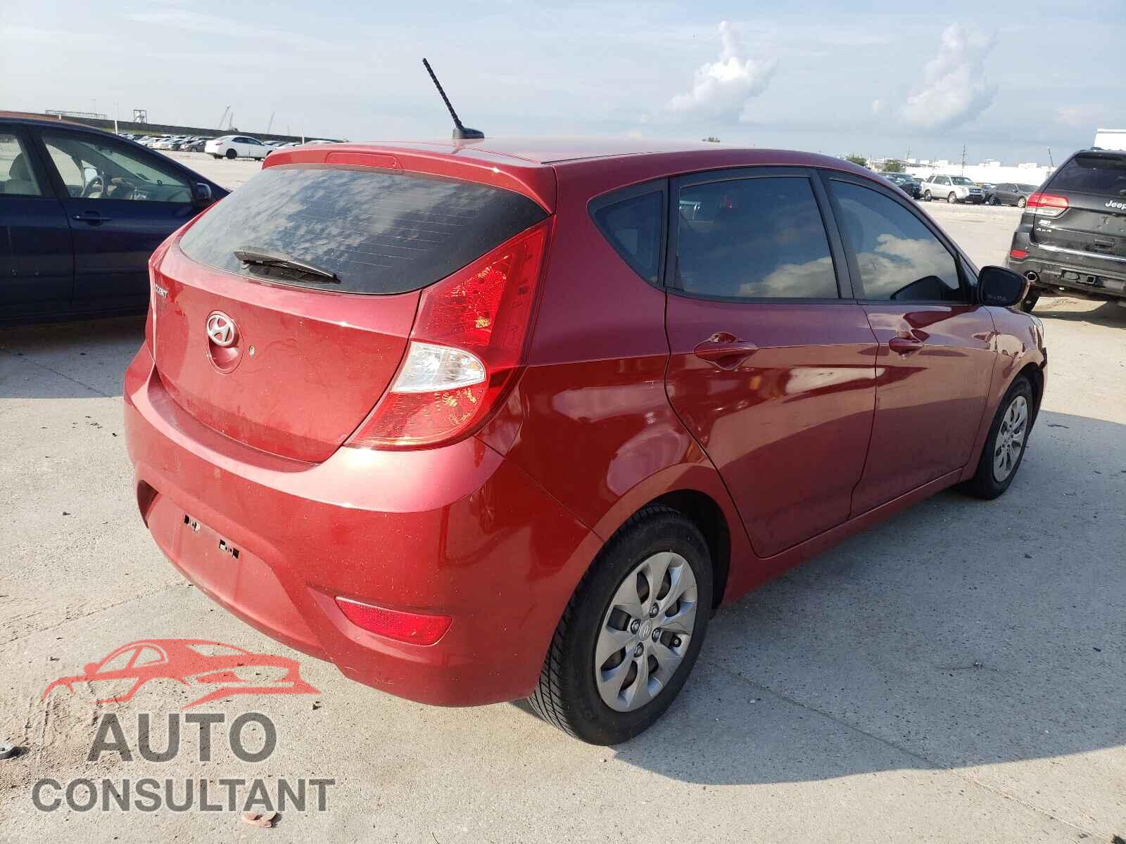 HYUNDAI ACCENT 2017 - KMHCT5AE2HU362973