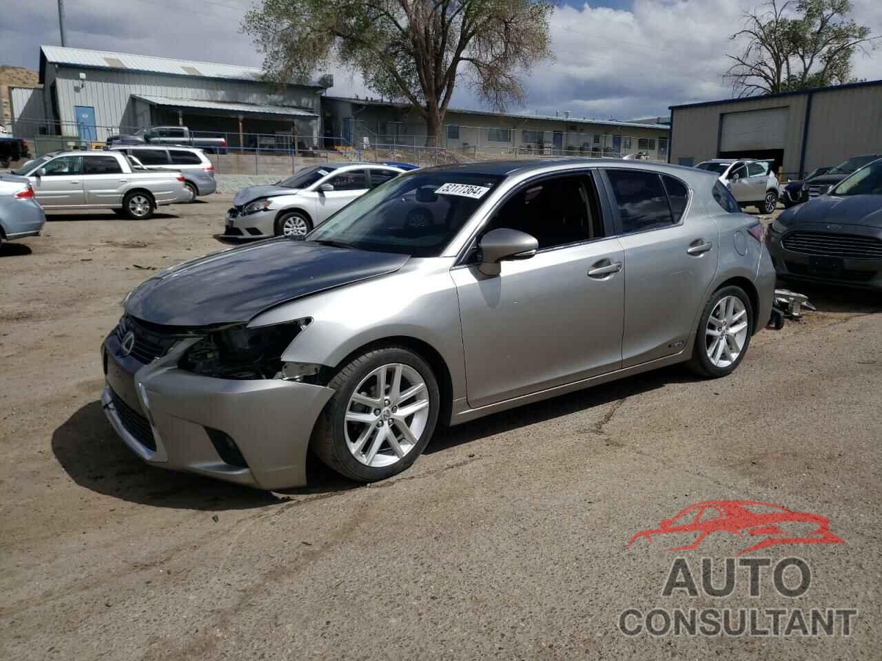 LEXUS CT 200 2017 - JTHKD5BHXH2287584