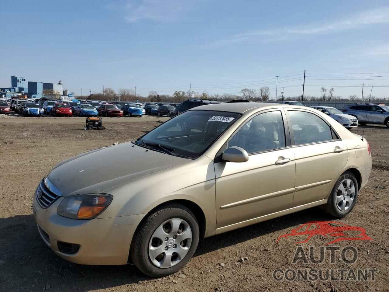 KIA SPECTRA 2009 - KNAFE221195656380