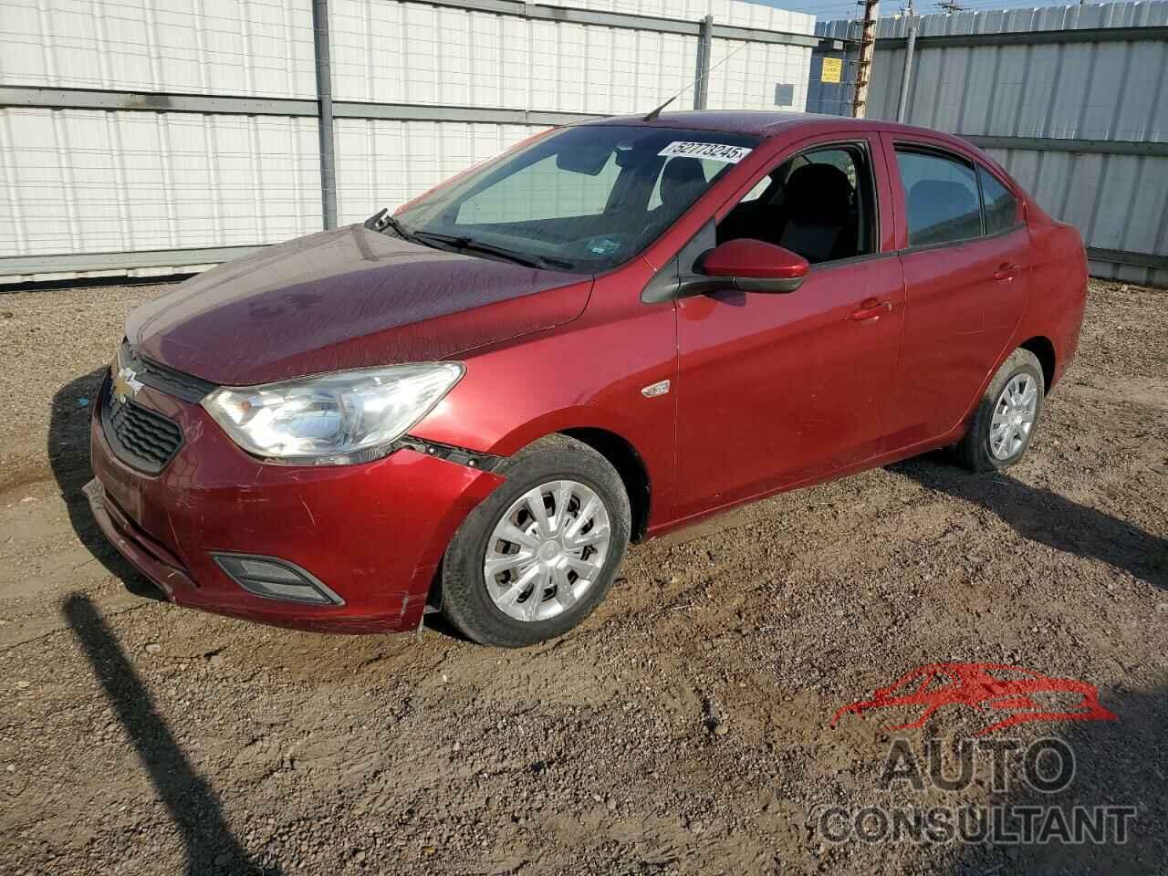 CHEVROLET AVEO 2019 - LSGHD52H2KD045447