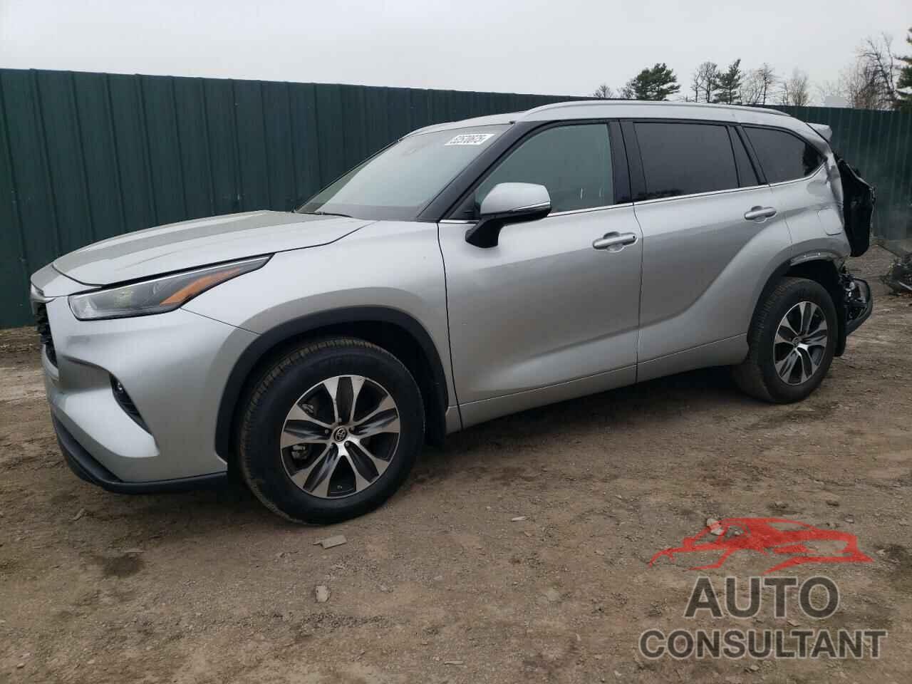 TOYOTA HIGHLANDER 2022 - 5TDGZRBH7NS576443