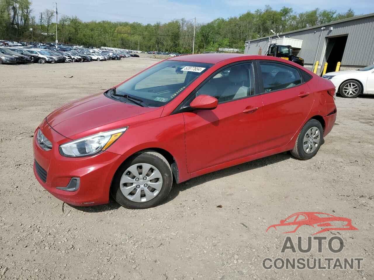 HYUNDAI ACCENT 2017 - KMHCT4AE8HU221772