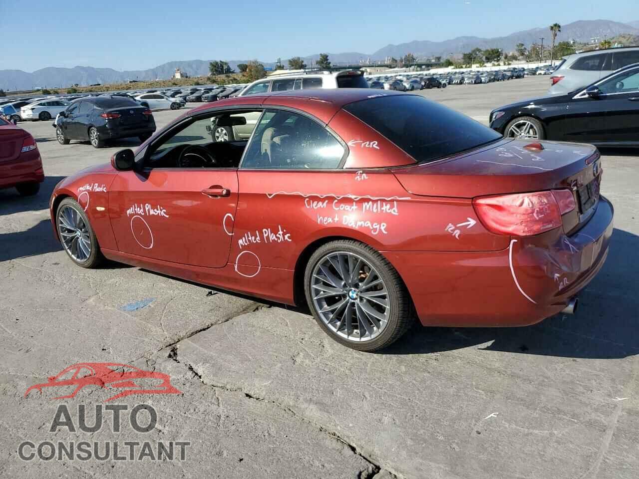 BMW 3 SERIES 2011 - WBADX7C53BE261087
