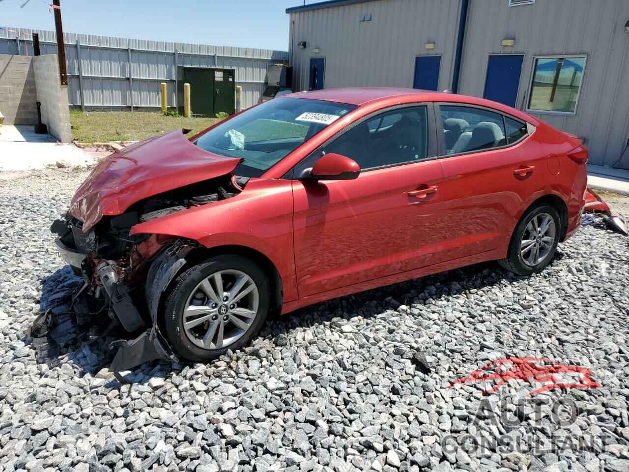 HYUNDAI ELANTRA 2017 - 5NPD84LFXHH160001