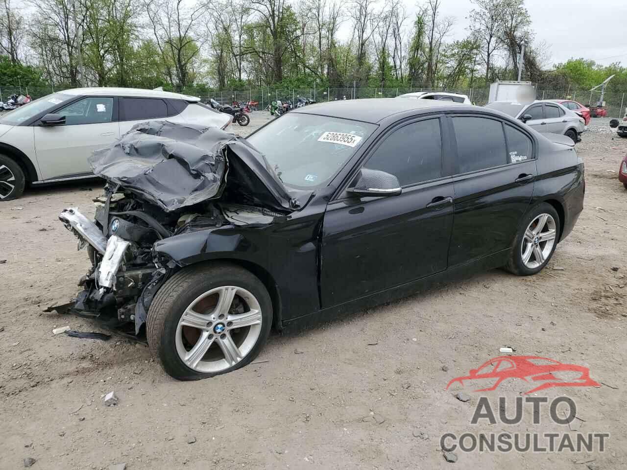 BMW 3 SERIES 2013 - WBA3C3C5XDF979992
