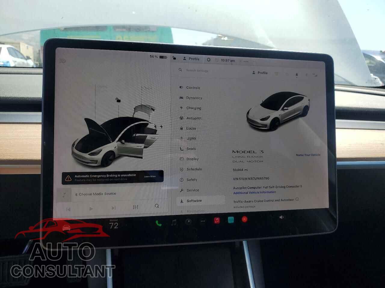 TESLA MODEL 3 2020 - 5YJ3E1EB7LF665790