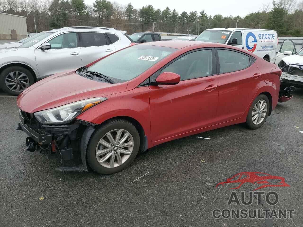 HYUNDAI ELANTRA 2016 - KMHDH4AE3GU619900