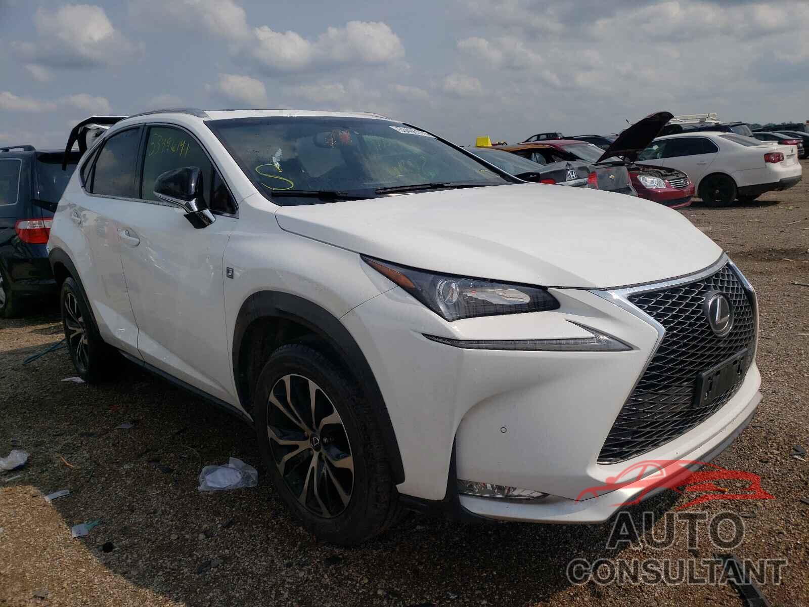 LEXUS NX 2017 - JTJBARBZ3H2144287