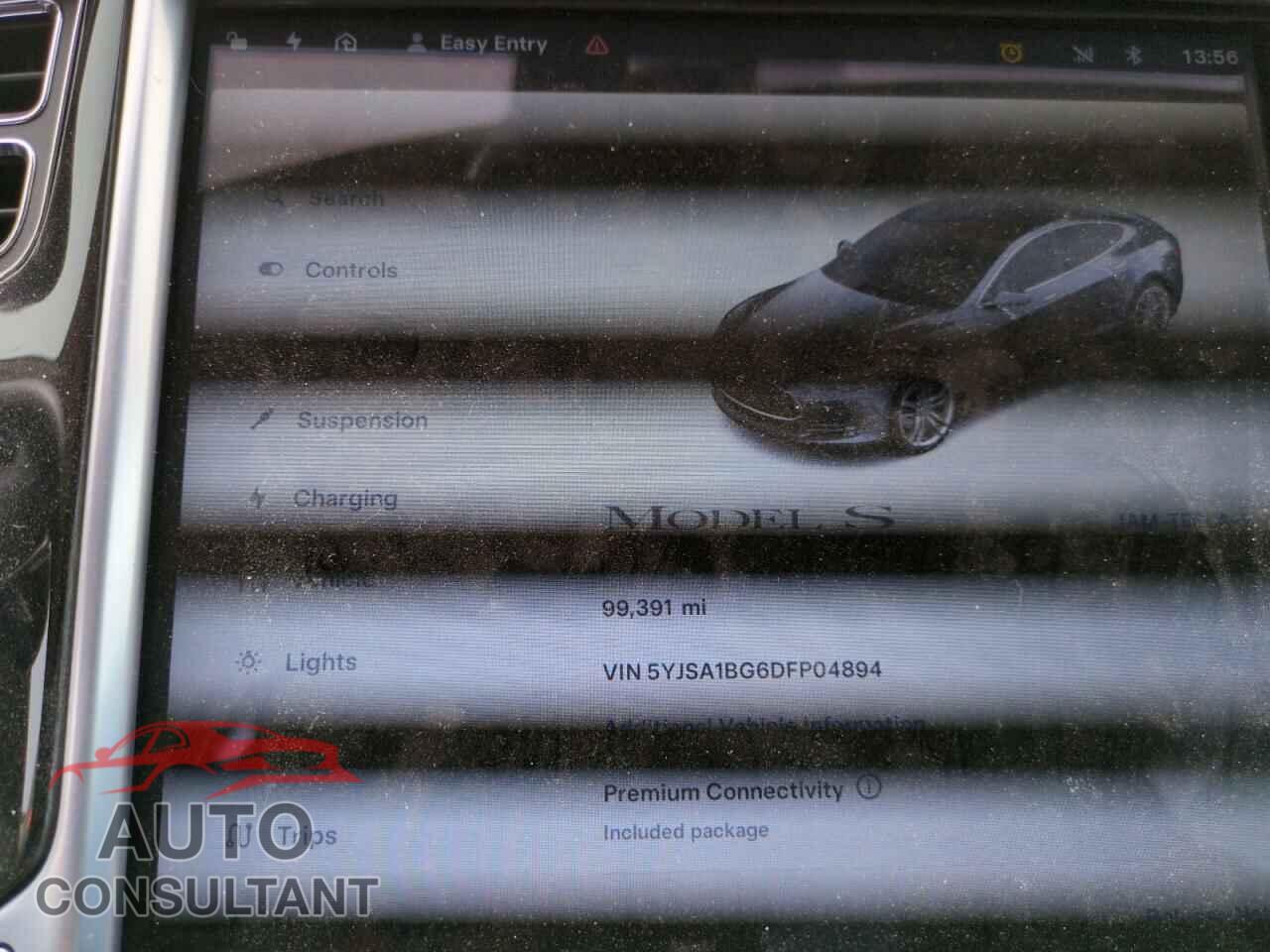 TESLA MODEL S 2013 - 5YJSA1BG6DFP04894