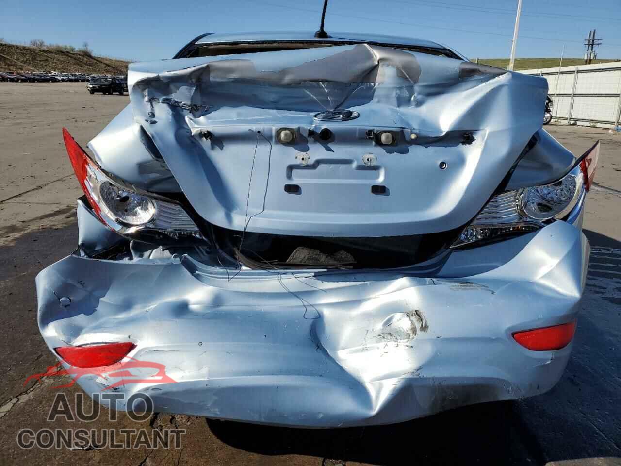 HYUNDAI ACCENT 2012 - KMHCU4AE6CU185988