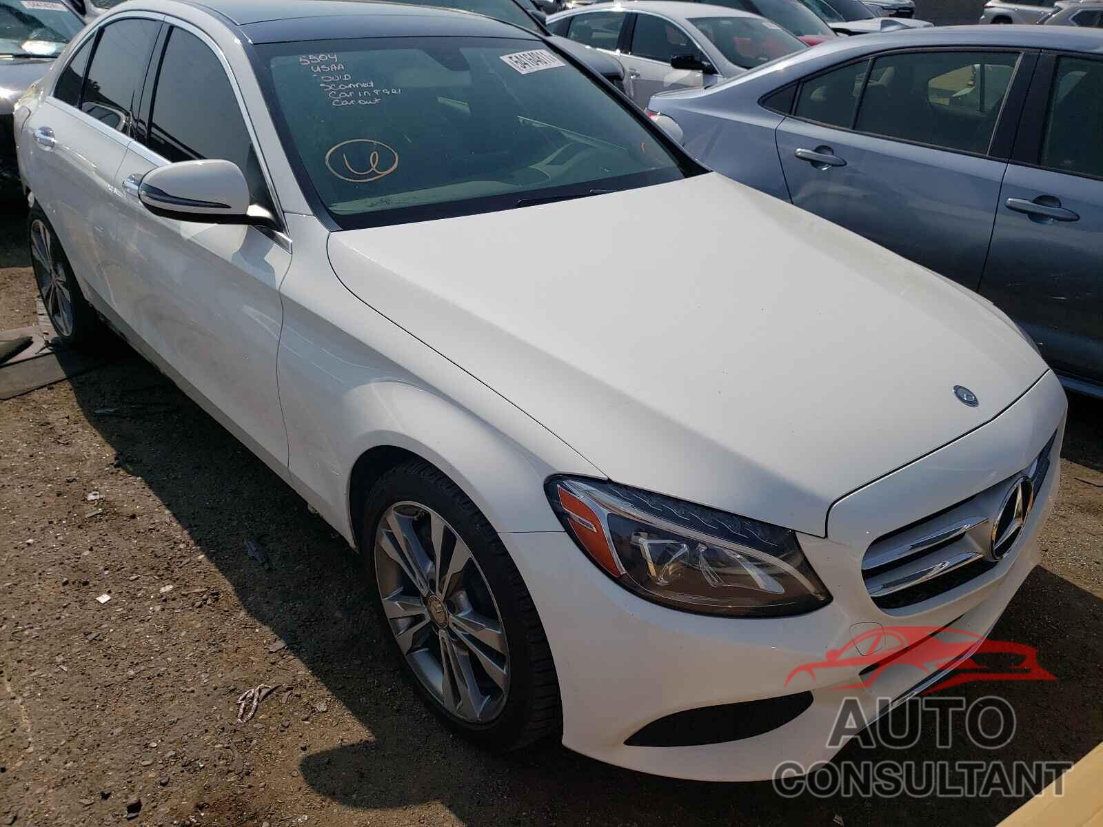 MERCEDES-BENZ C-CLASS 2016 - 55SWF4KB2GU097405
