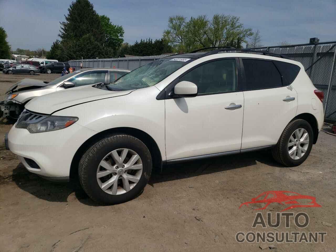 NISSAN MURANO 2012 - JN8AZ1MW4CW208905