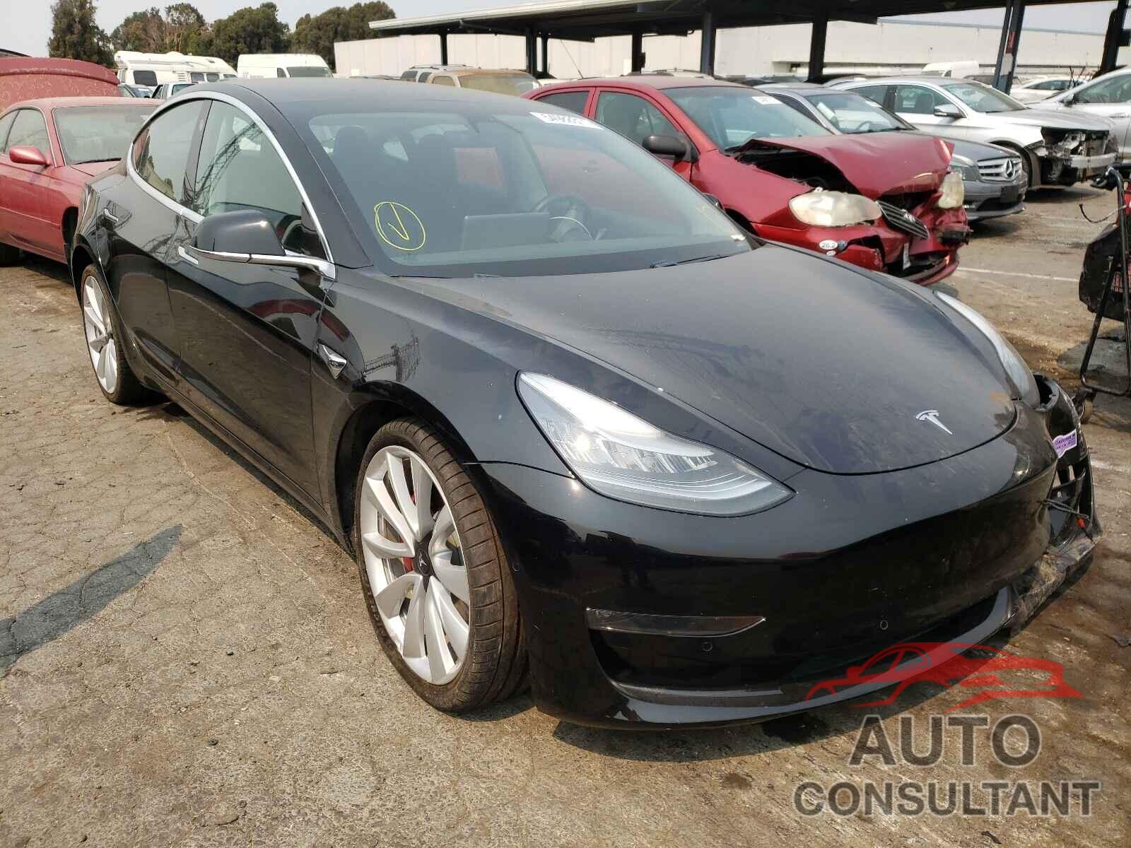 TESLA MODEL 3 2019 - 5YJ3E1EB2KF413461