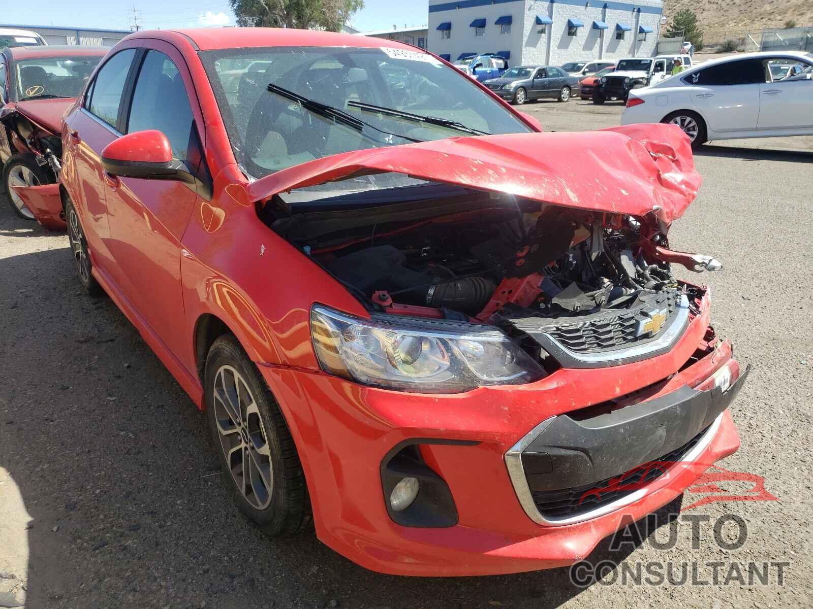 CHEVROLET SONIC 2020 - 1G1JD5SB3L4101253
