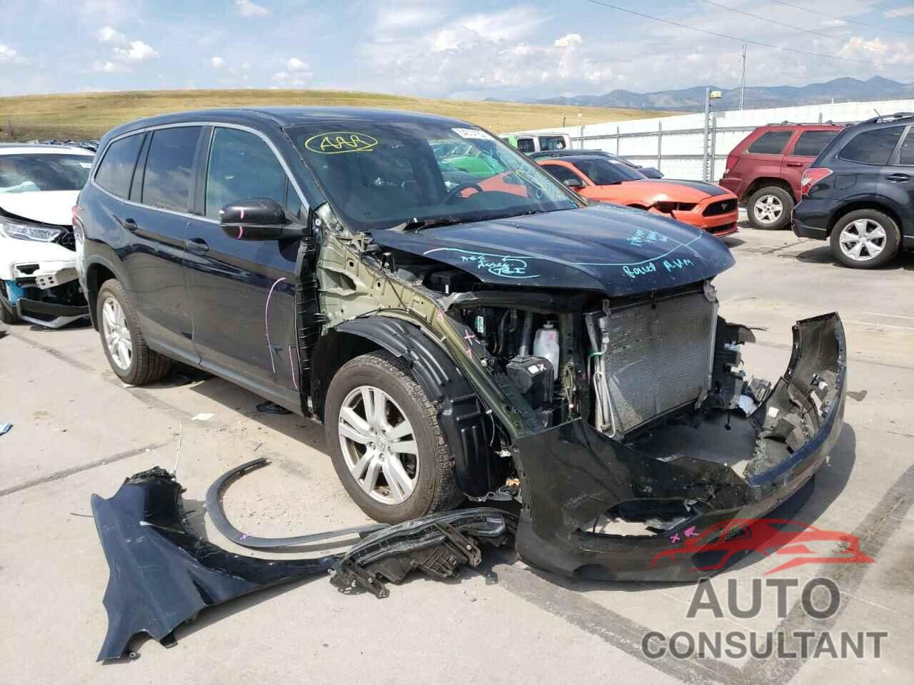 HONDA PILOT 2017 - 5FNYF6H17HB101891