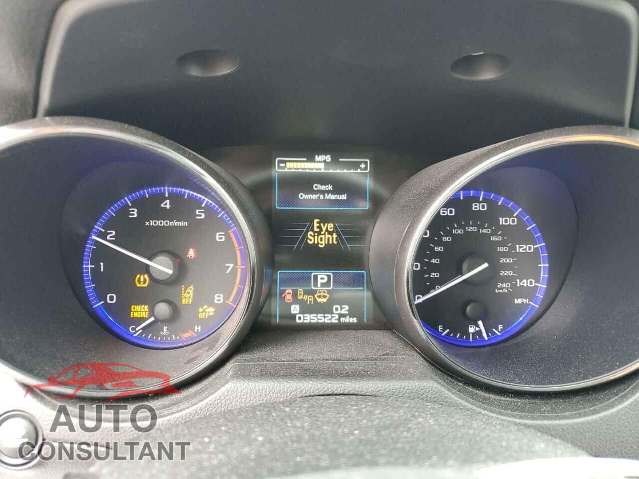 SUBARU OUTBACK 2017 - 4S4BSAFC7H3200843