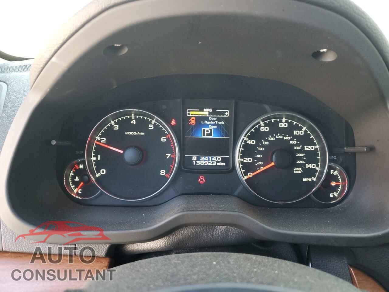 SUBARU OUTBACK 2014 - 4S4BRBLC6E3230742