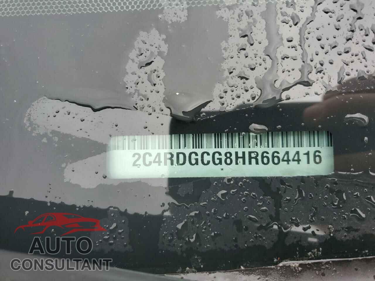 DODGE CARAVAN 2017 - 2C4RDGCG8HR664416