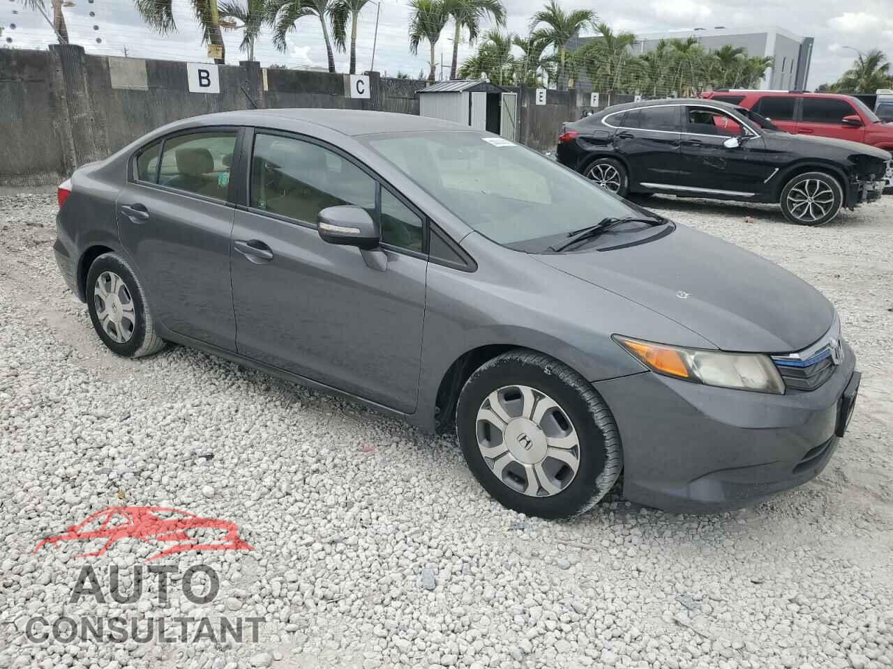 HONDA CIVIC 2012 - JHMFB4F34CS002810