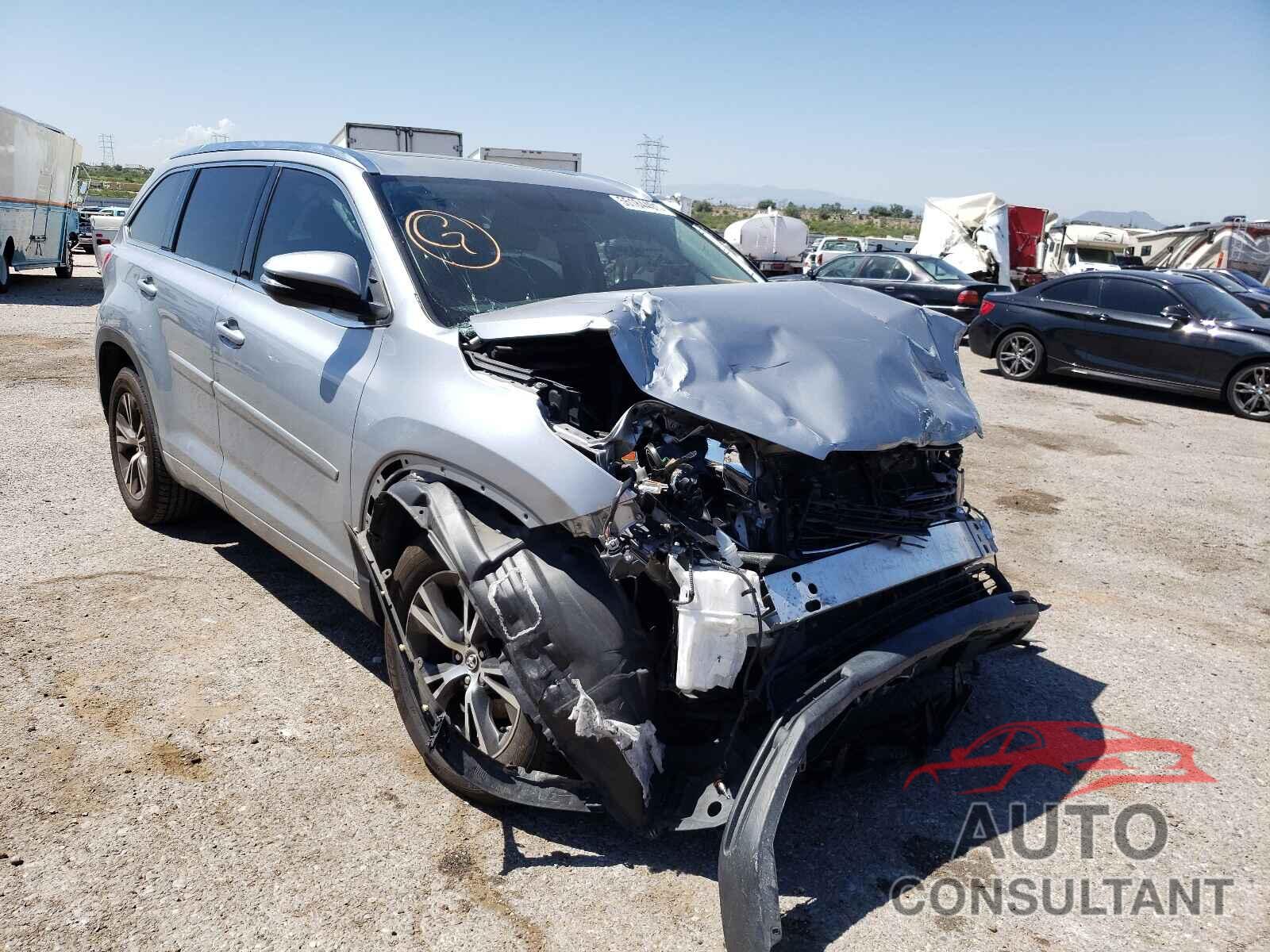 TOYOTA HIGHLANDER 2016 - 5TDKKRFHXGS153805