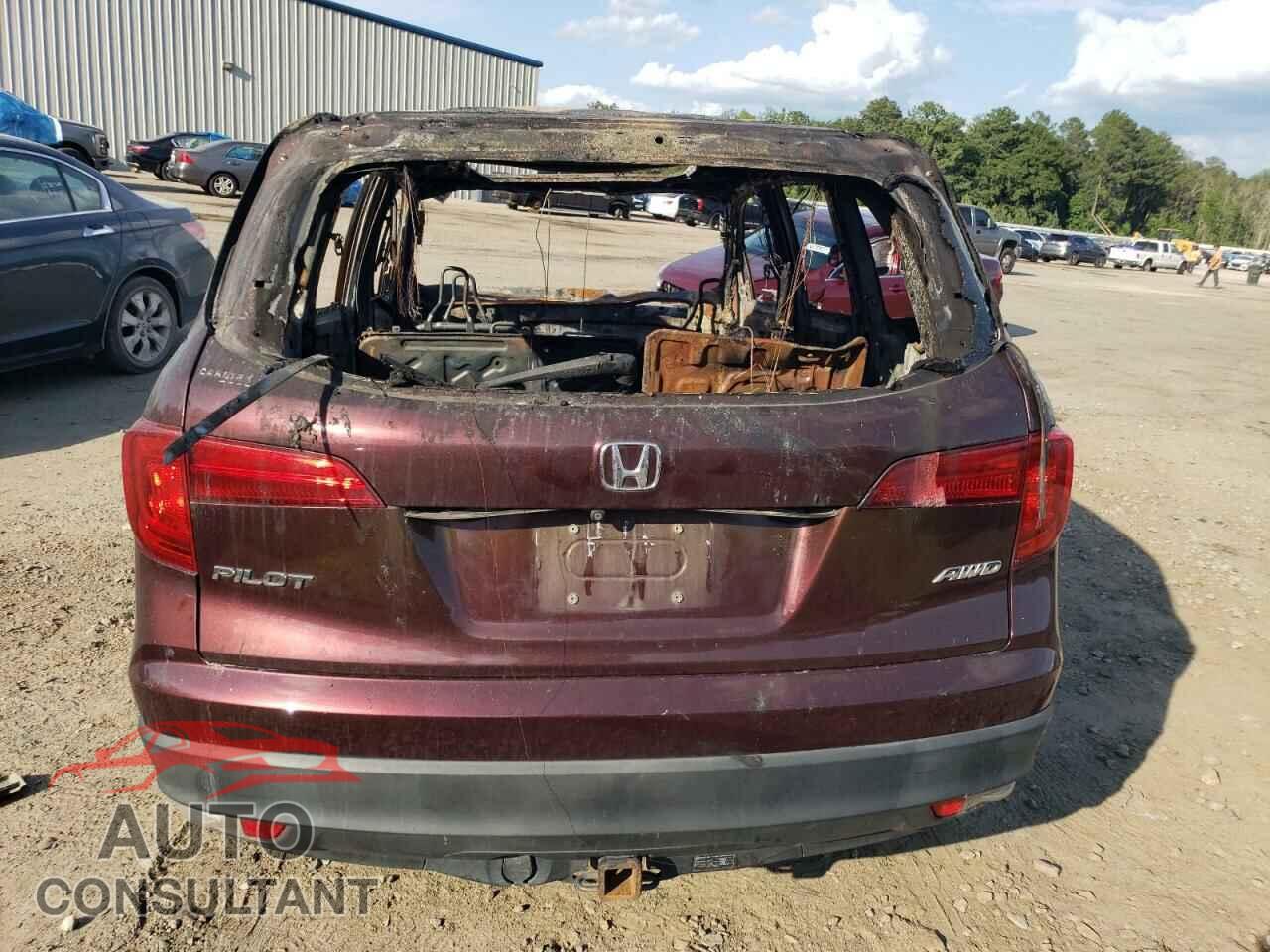 HONDA PILOT 2016 - 5FNYF6H73GB092674