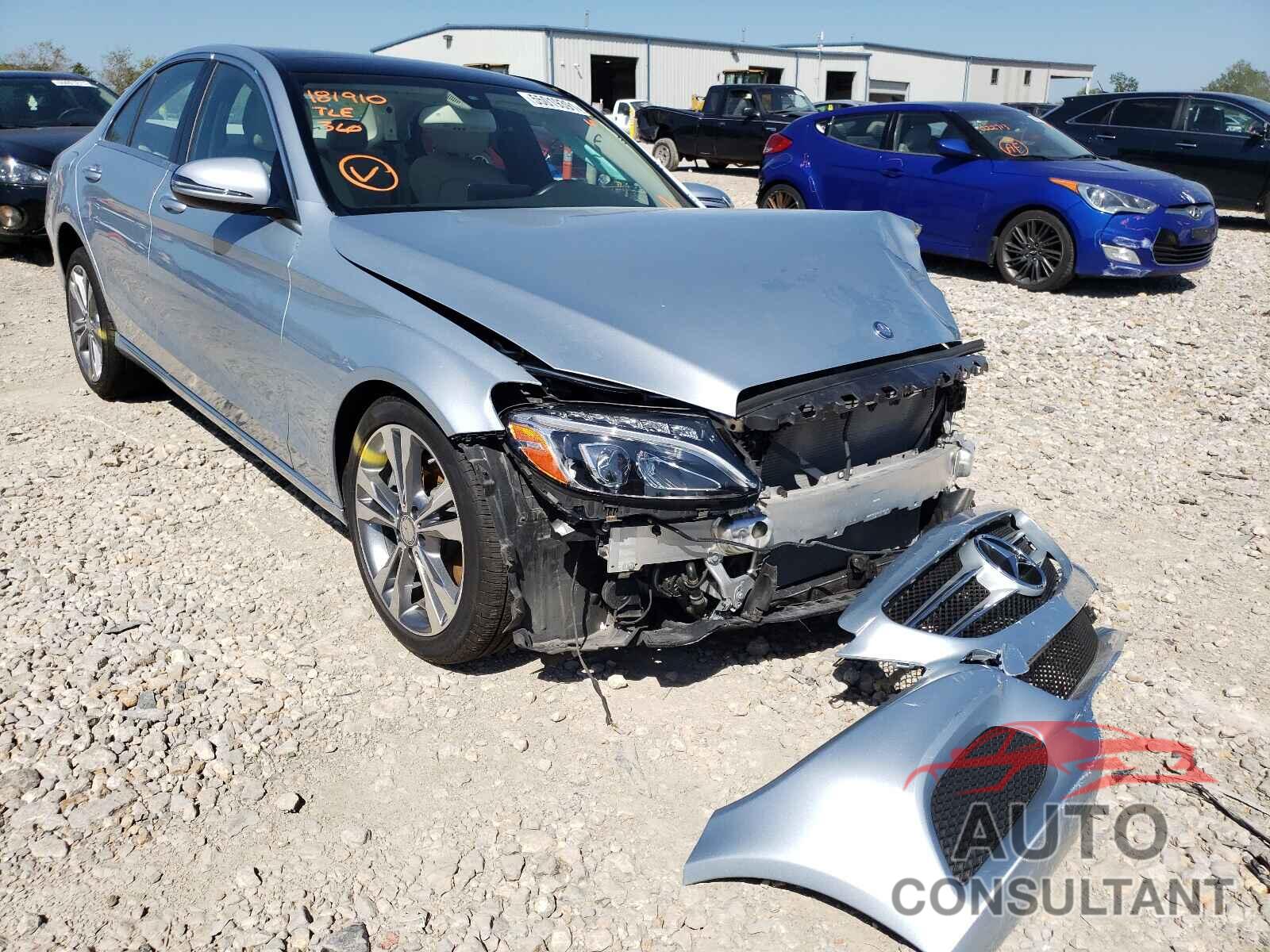 MERCEDES-BENZ C-CLASS 2017 - 55SWF4KB6HU181910