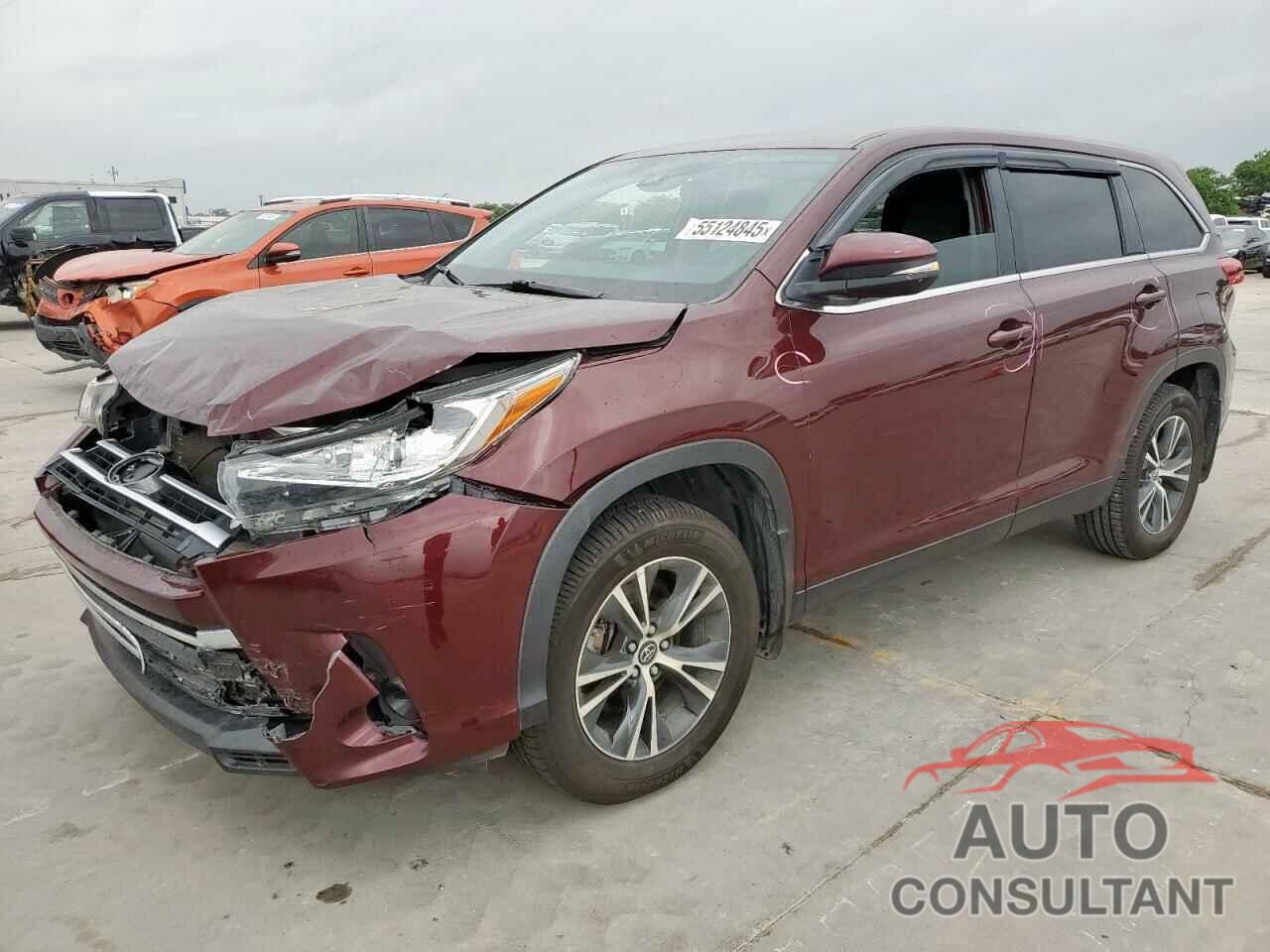 TOYOTA HIGHLANDER 2019 - 5TDZARFH7KS059519
