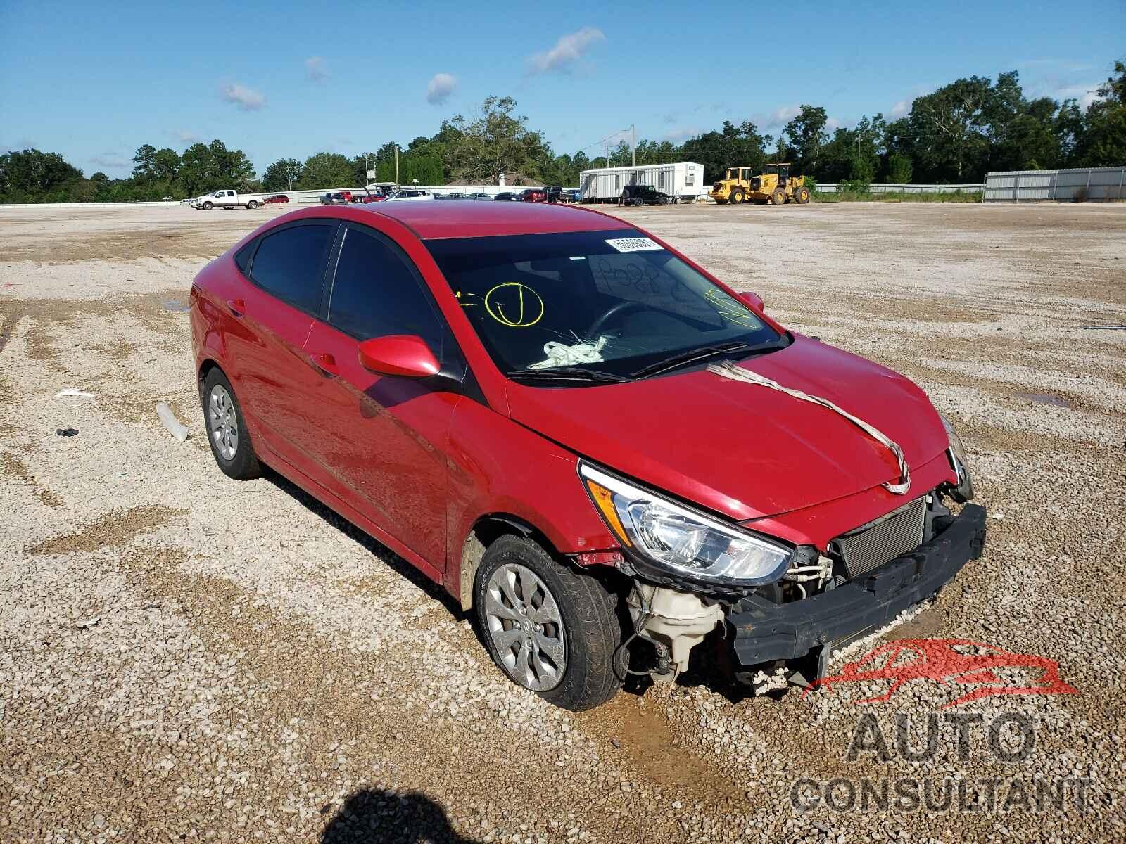 HYUNDAI ACCENT 2016 - KMHCT4AE9GU165257