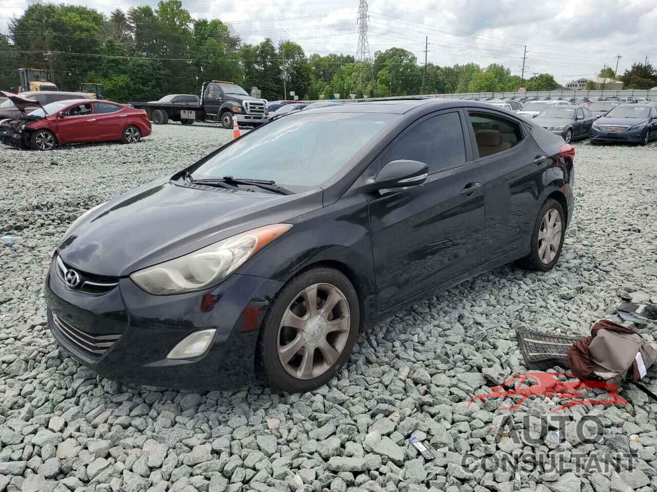HYUNDAI ELANTRA 2011 - KMHDH4AE9BU090137