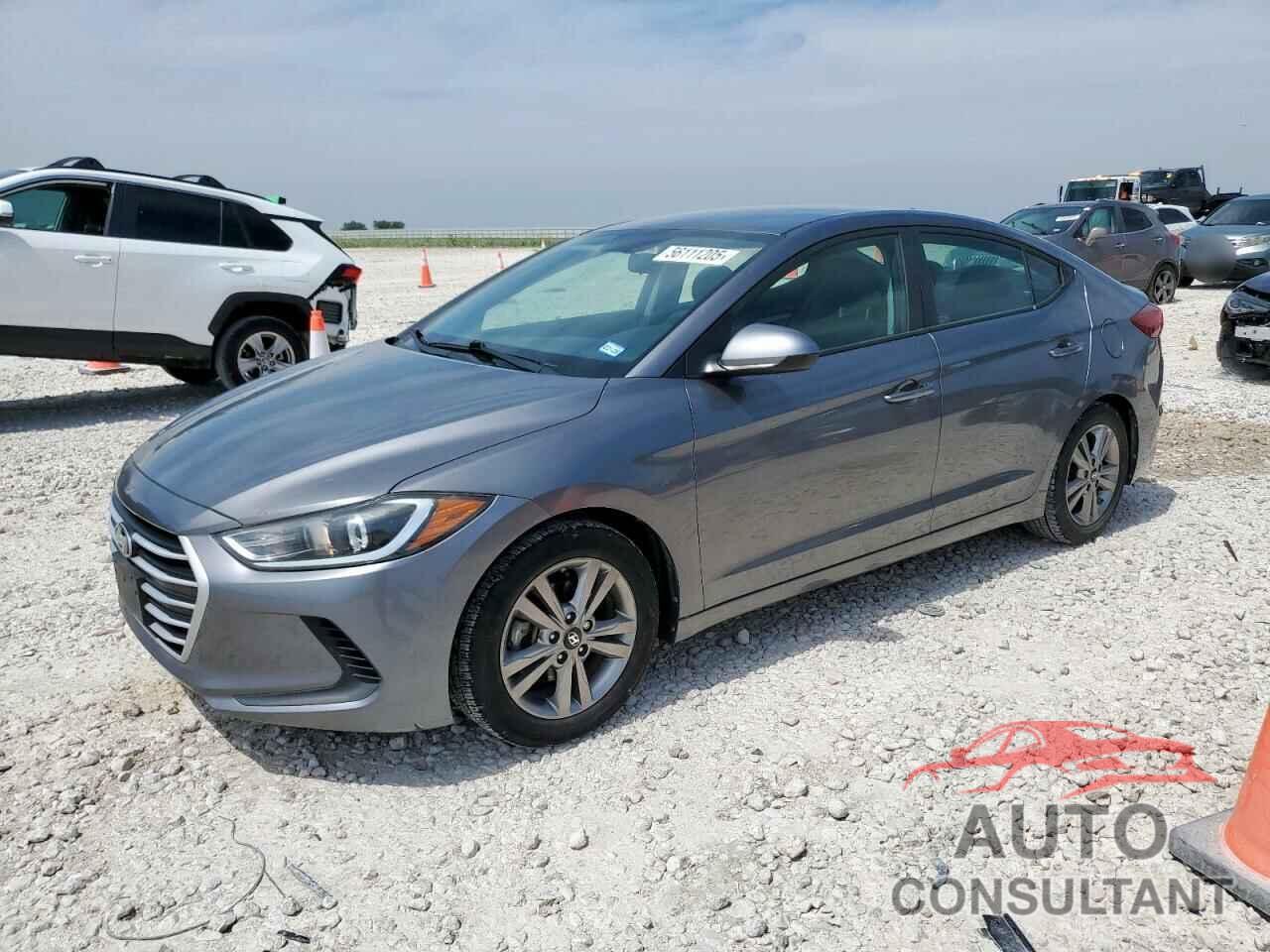 HYUNDAI ELANTRA 2017 - KMHD84LF7HU170079