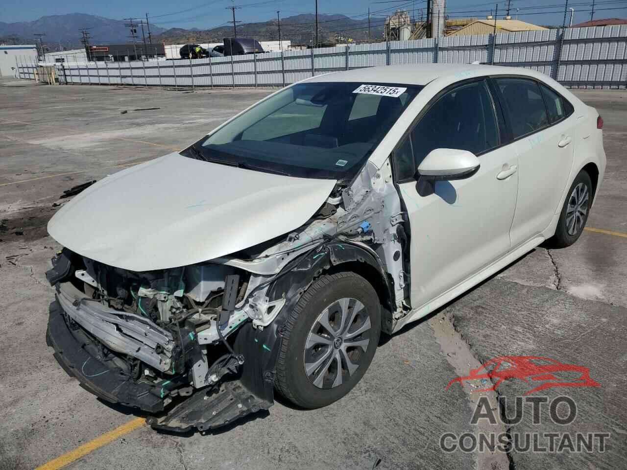 TOYOTA COROLLA 2021 - JTDEAMDE7MJ018642